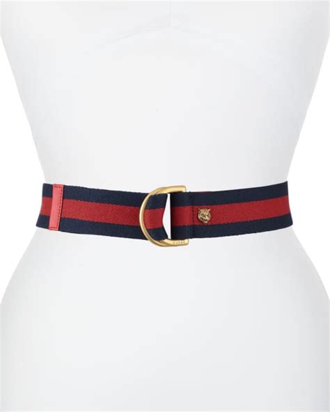 gucci tiger buckle web belt green red|Gucci tiger handbag.